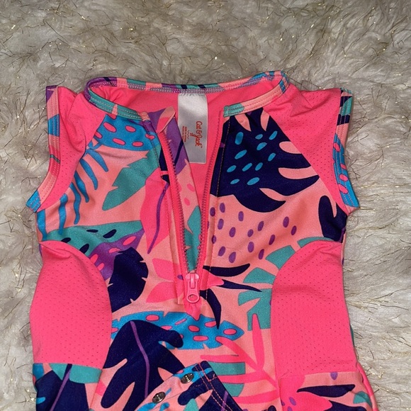 Neon tropical | 2T | Cat & Jack swimsuit - Picture 5 of 9